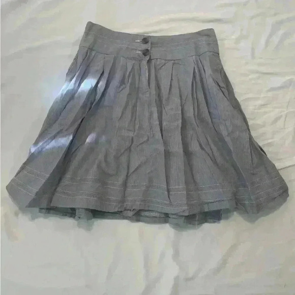 Old Navy Dresses & Skirts - Old Navy Lined Women’s Size 0 Skater Skirt Blue White